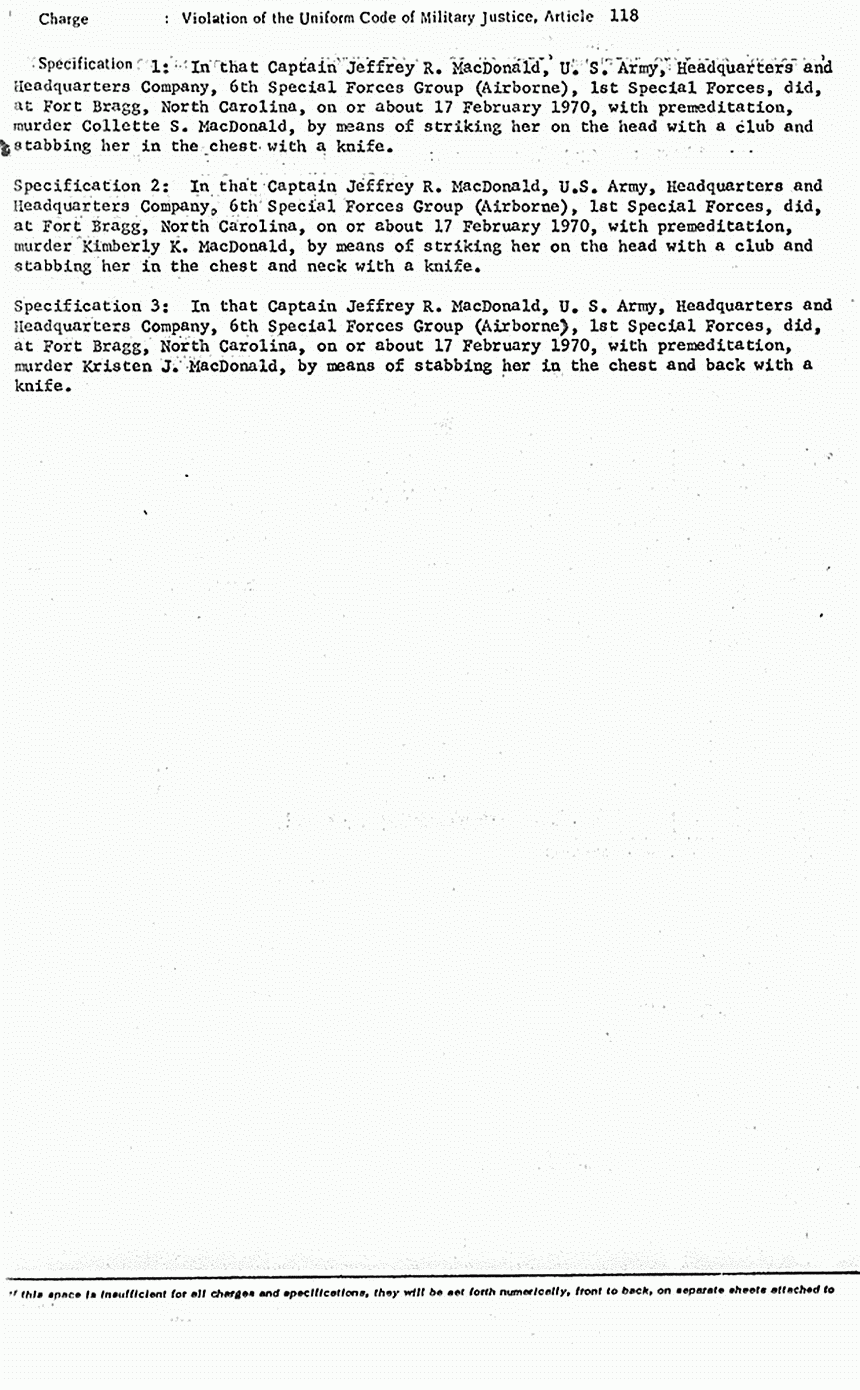 October 13, 1970: Article 32 final report of Col. Warren Rock, p. 8 of 18