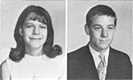 1968: High school photo of Helena Stoeckley and twin brother Clarence