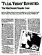 June 1993: <em>The Police Chief</em> magazine article:<br>"Fatal Vision Revisited: The MacDonald Murder Case" by Brian Murtagh and Michael Malone,<br>p. 3 of 11