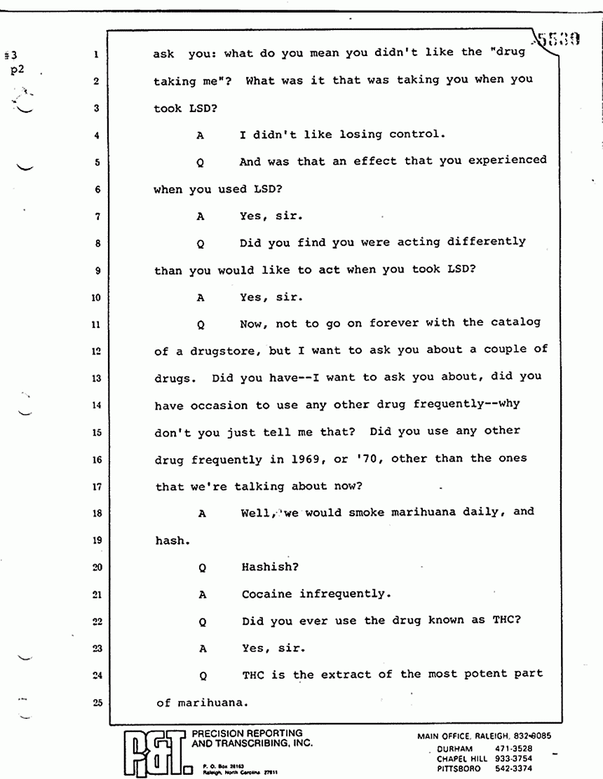 August 17, 1979: Helena Stoeckley, trial p. 5530