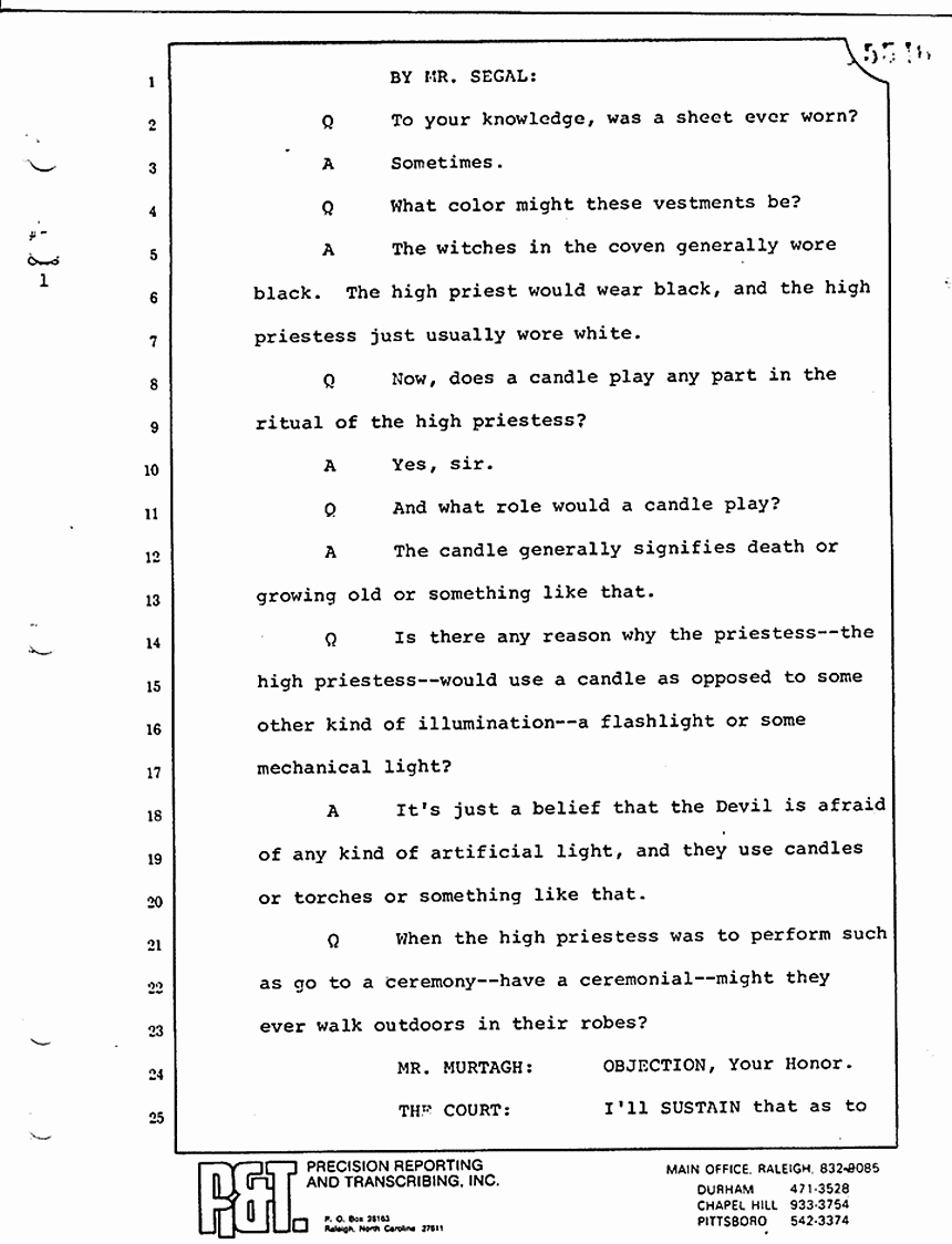 August 17, 1979: Helena Stoeckley, trial p. 5546