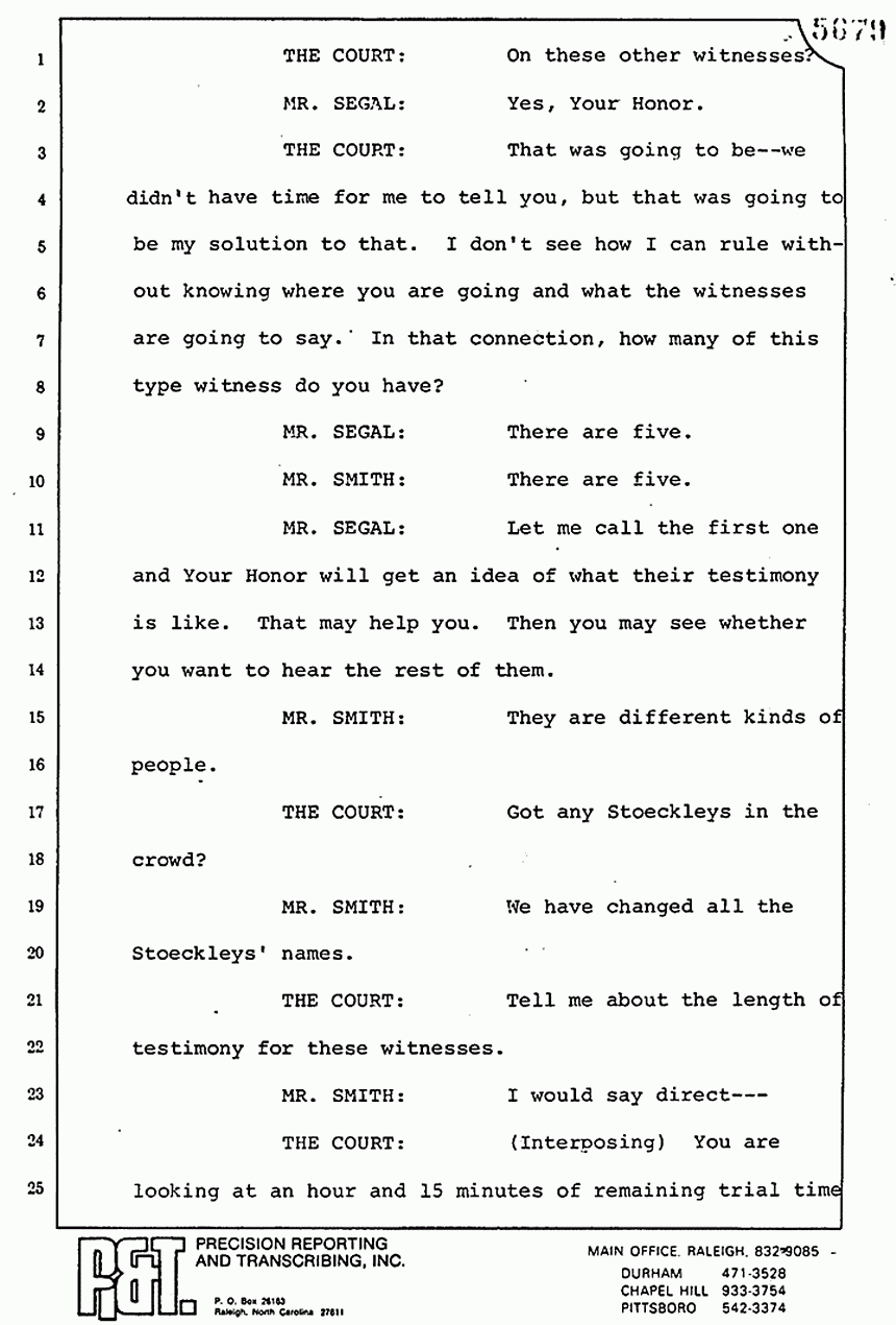 August 17, 1979: Helena Stoeckley, trial p. 5679