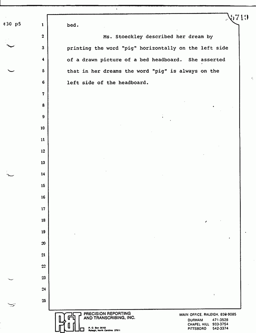 August 17, 1979: Robert Brisentine, trial p. 5719