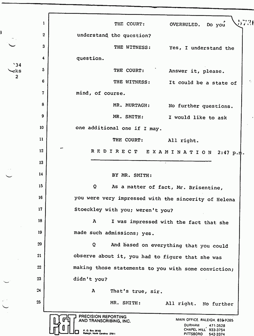 August 17, 1979: Robert Brisentine, trial p. 5736