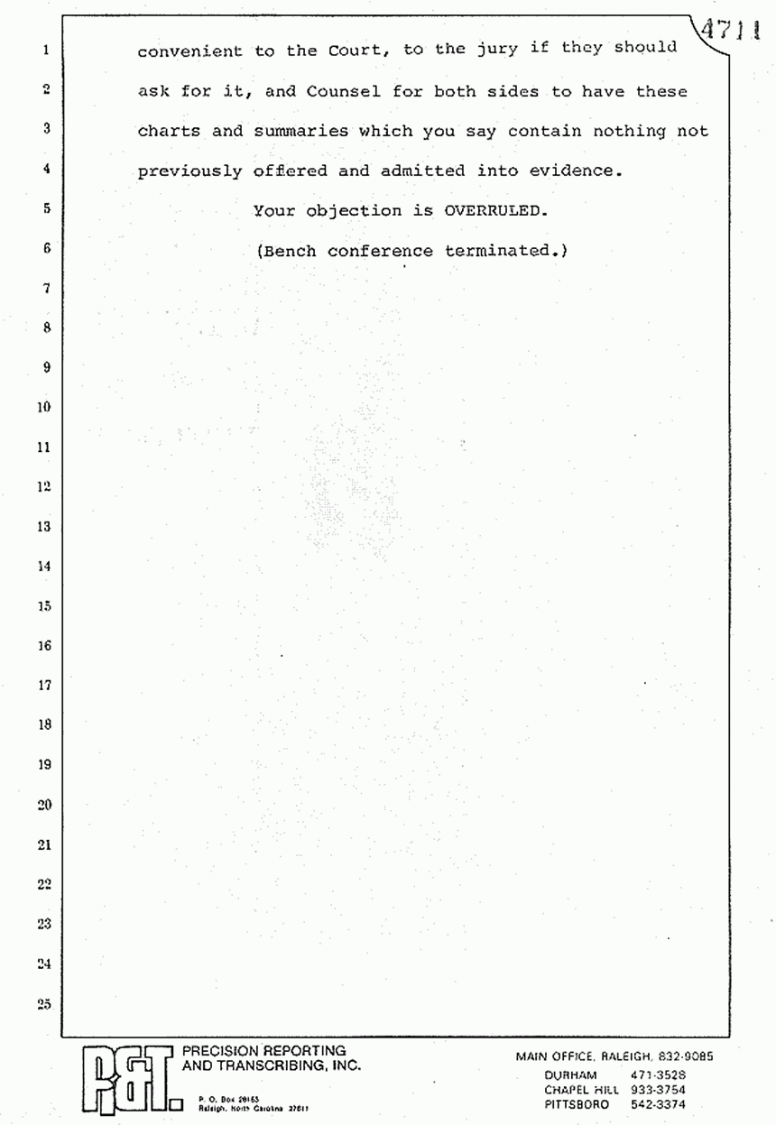 August 10, 1979: Reading of Jeffrey MacDonald's statements and Esquire magazine articles at trial, p. 102 of 151