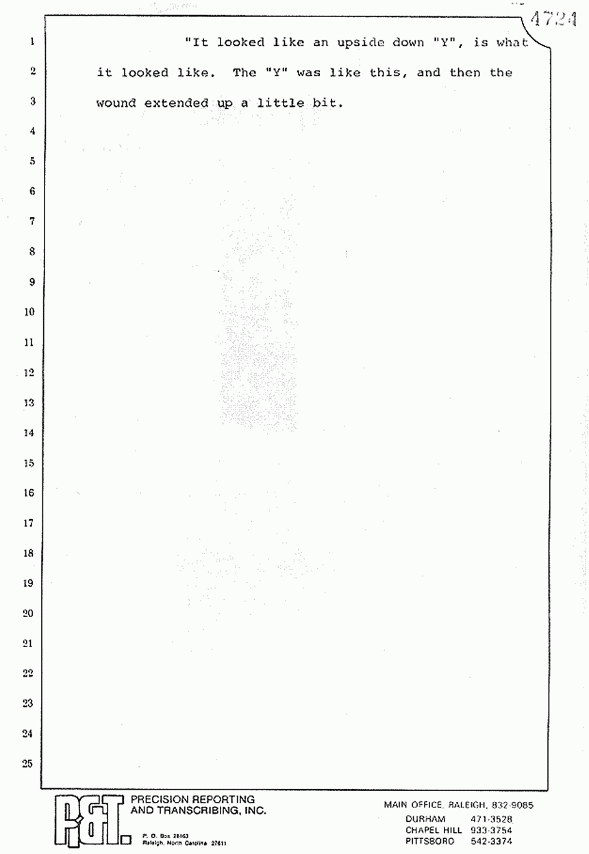 August 10, 1979: Reading of Jeffrey MacDonald's statements and Esquire magazine articles at trial, p. 115 of 151
